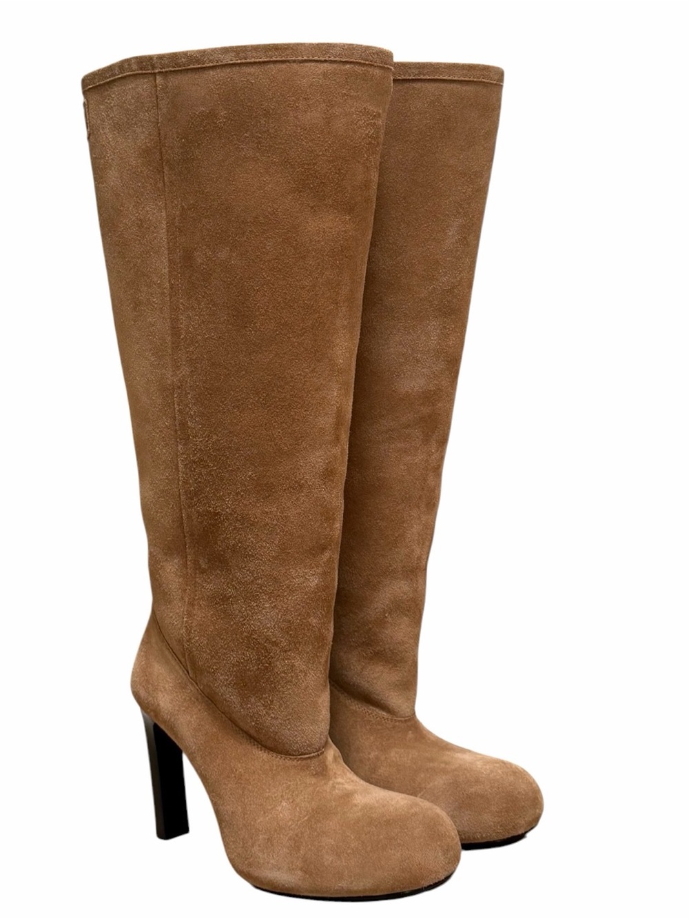 Balenciaga Fargo 80 Suede Knee High Boots